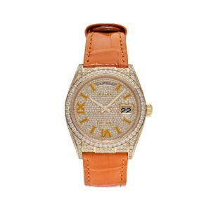 Rolex Day-Date 36 128158RBR Yellow Gold Diamond Set