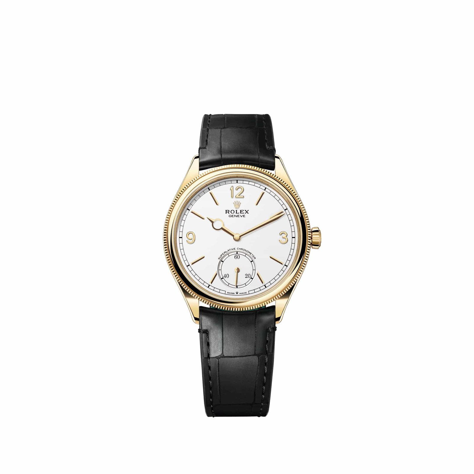 Rolex Perpetual 1908 52508 Yellow Gold White Dial Divided Bezel (2026)