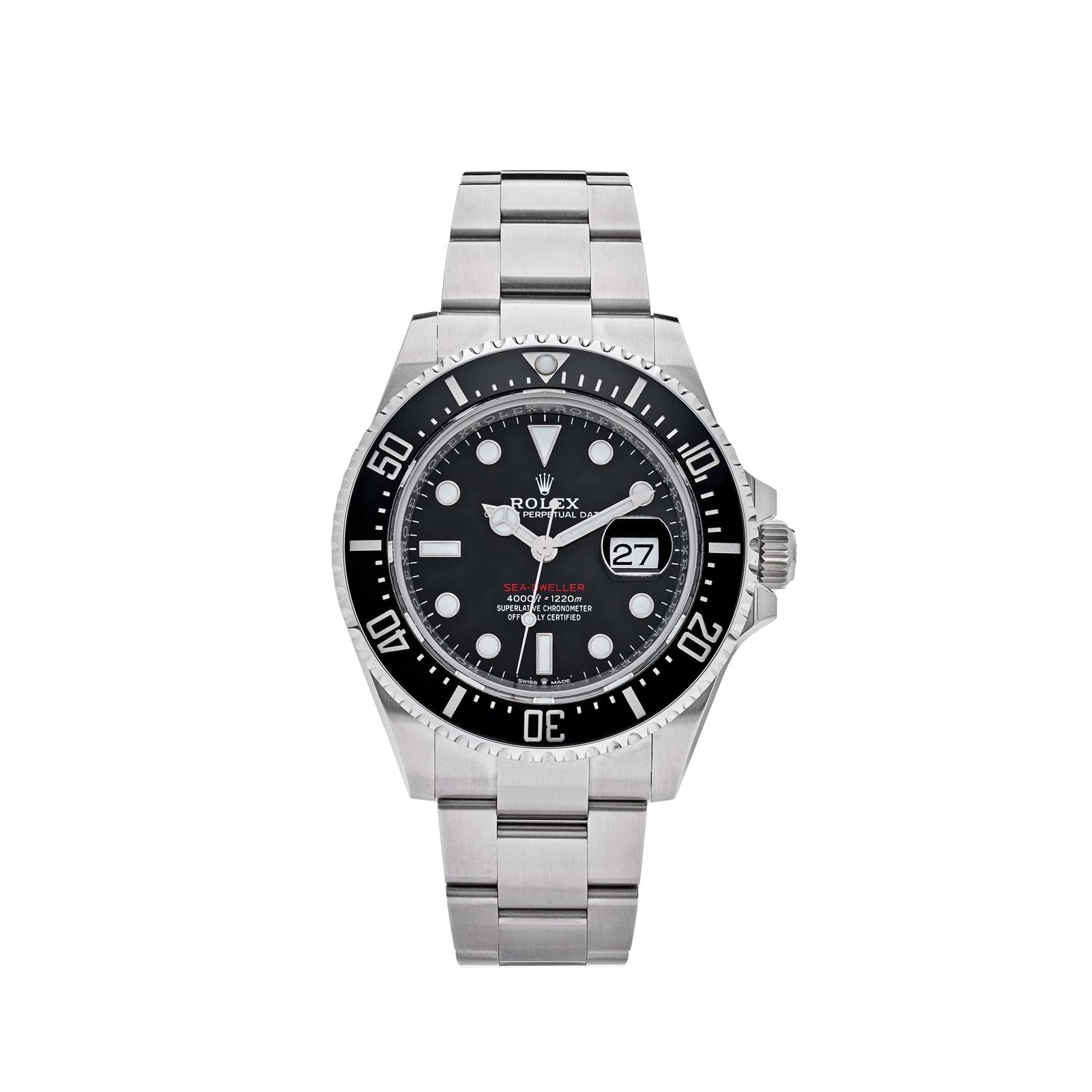 Rolex Sea-Dweller 126600 Stainless Steel Black Dial (2019)