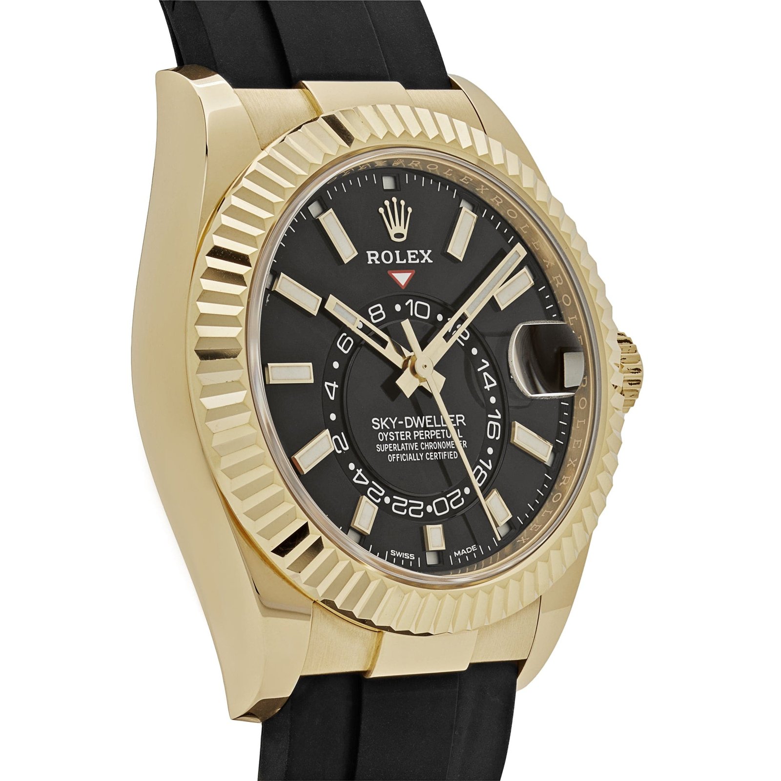 Rolex Sky-Dweller 336238 Yellow Gold Bright Black Dial (2024) - Image 4