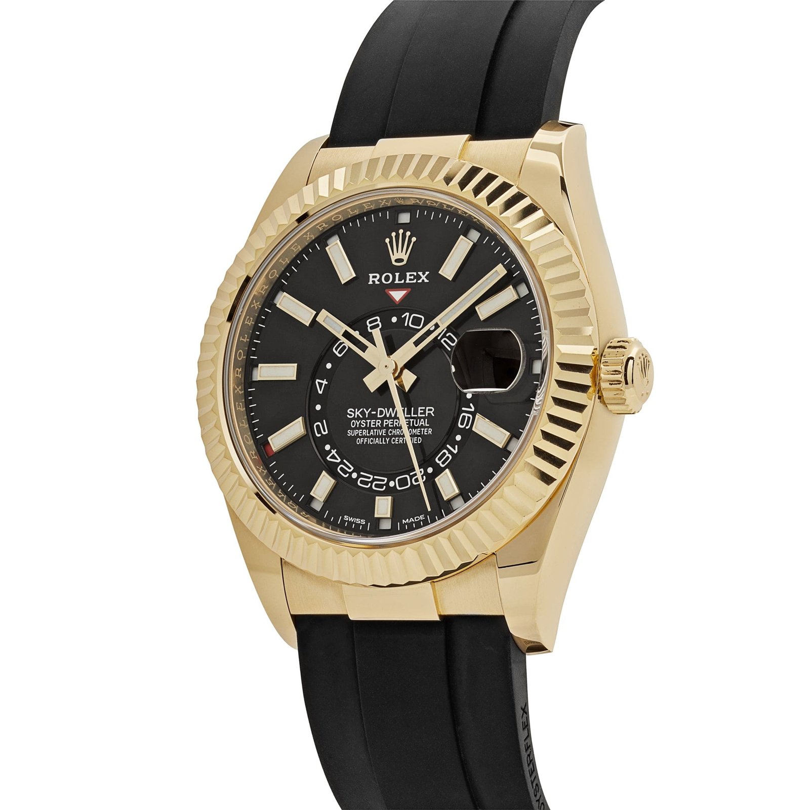 Rolex Sky-Dweller 336238 Yellow Gold Bright Black Dial (2024) - Image 3