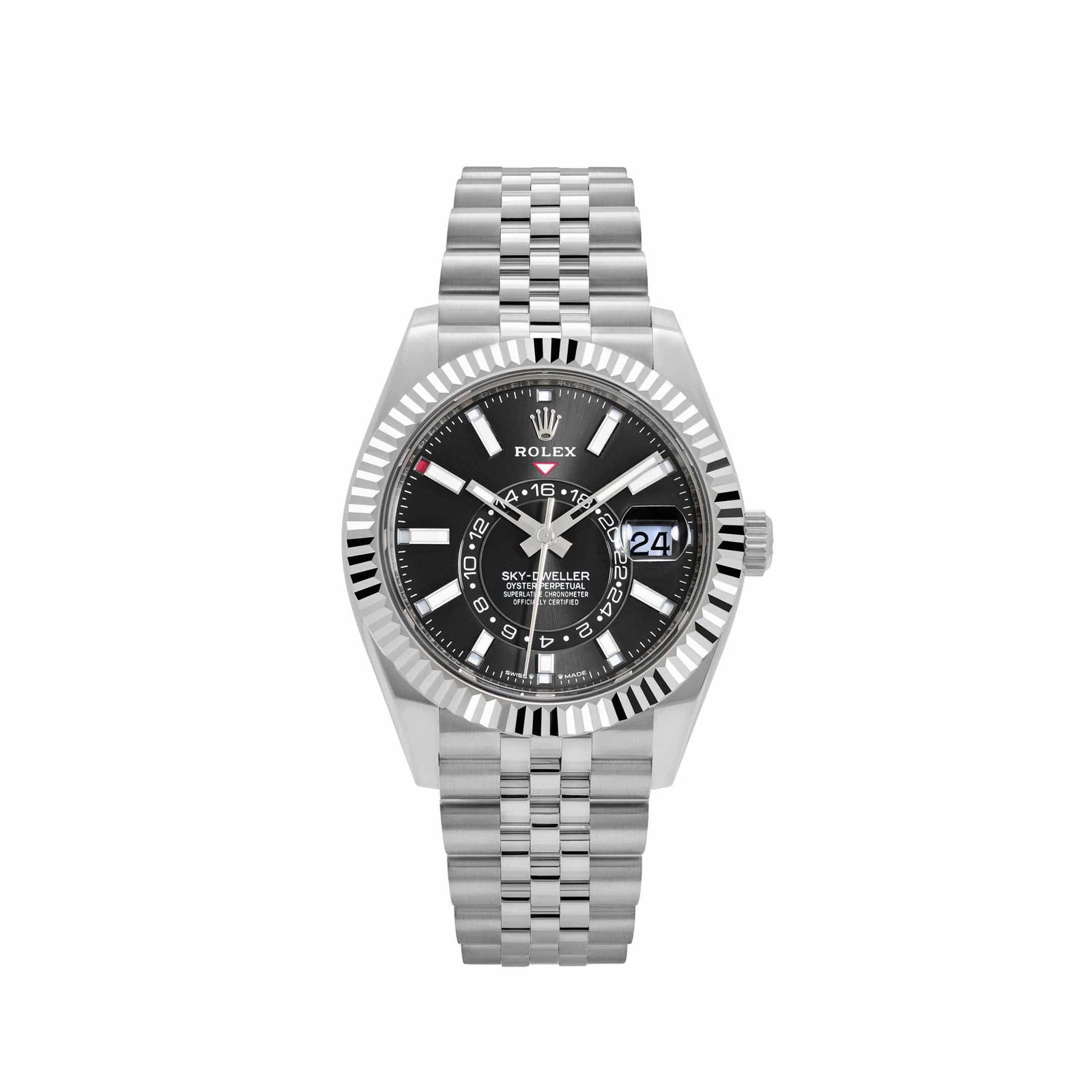 Rolex Sky-Dweller 326934 Stainless Steel Black Dial Jubilee (2020)