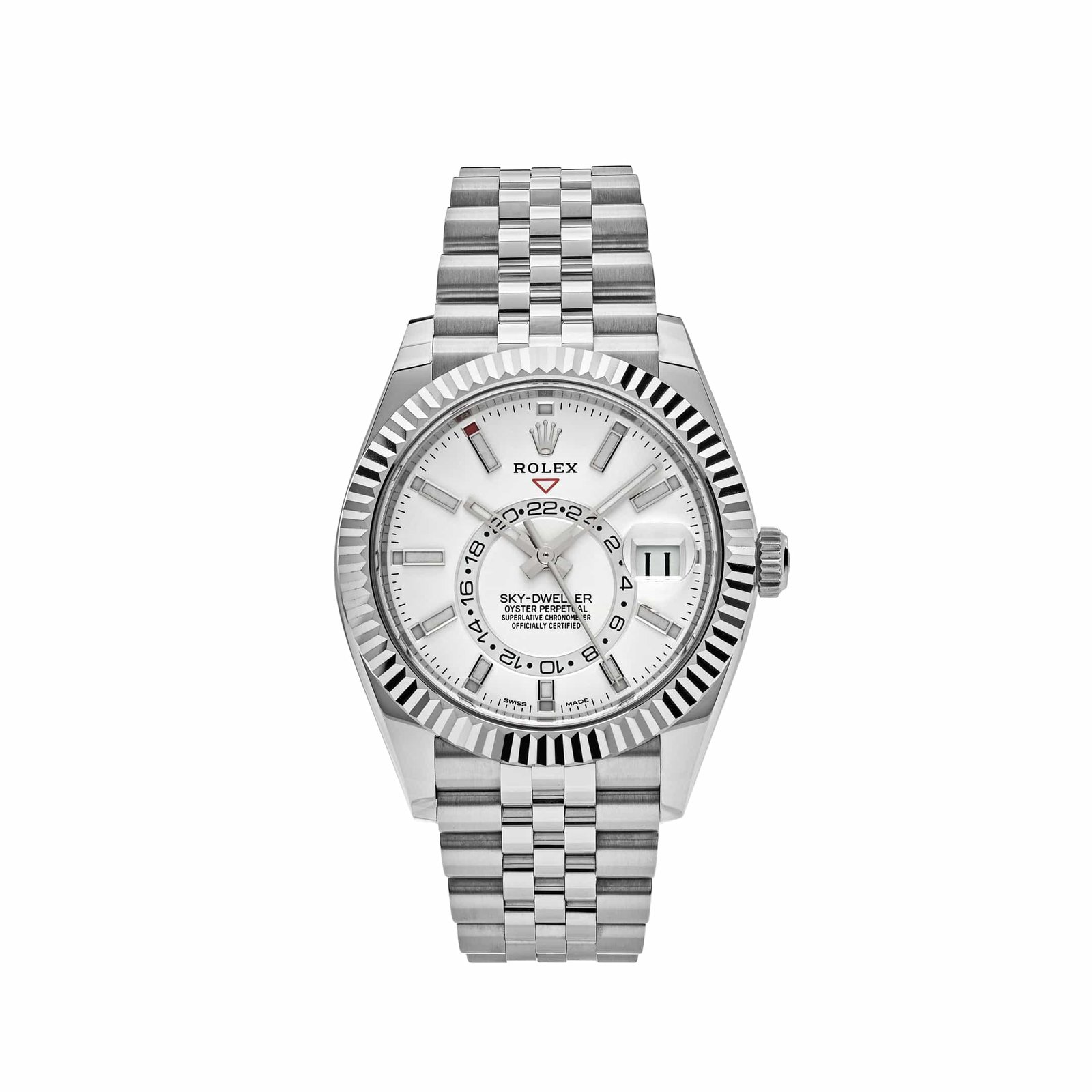 Rolex Sky-Dweller 336934 Stainless Steel White Dial Jubilee (2026)
