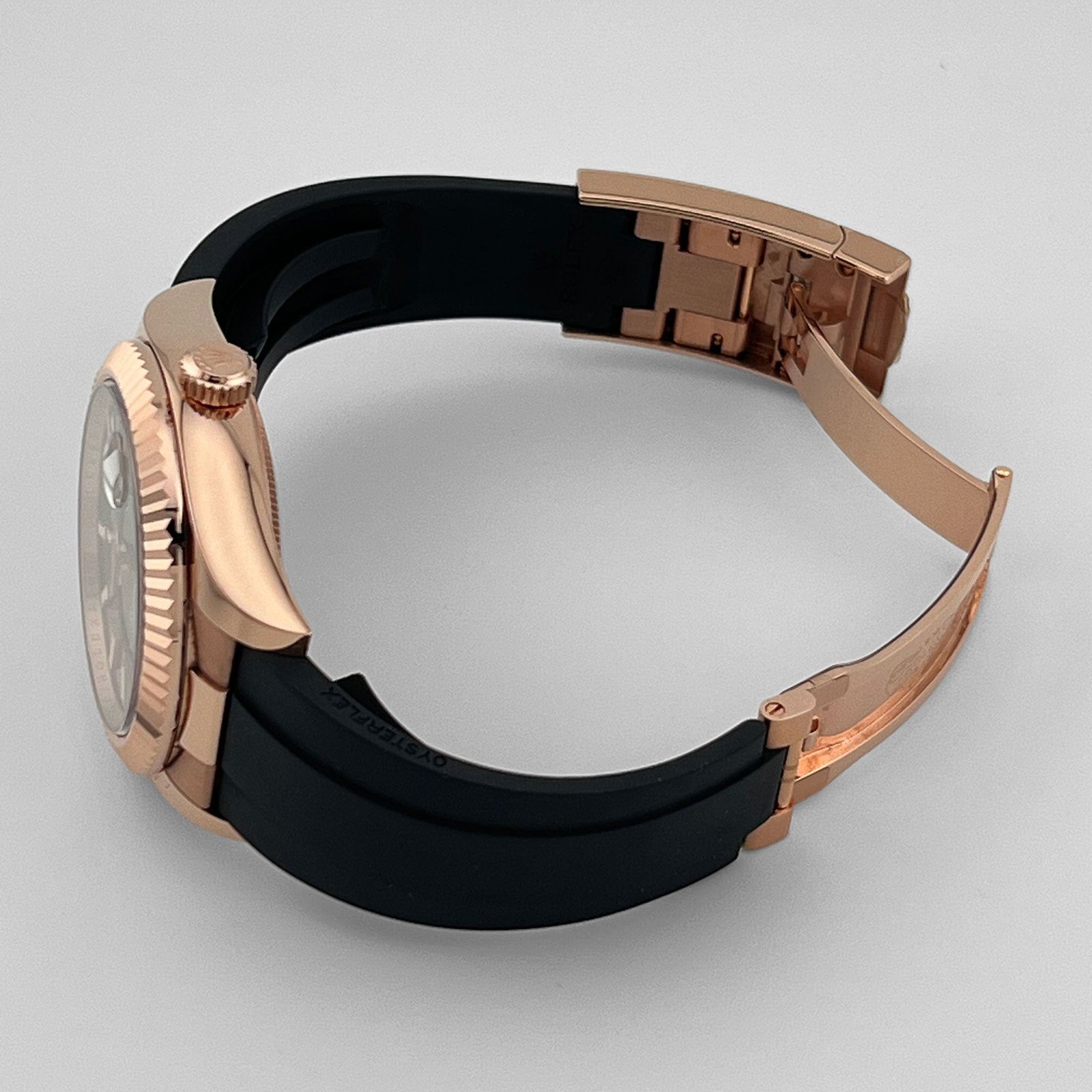 Rolex Sky-Dweller 336235 Rose Gold Slate Rhodium Dial (2023) - Image 8