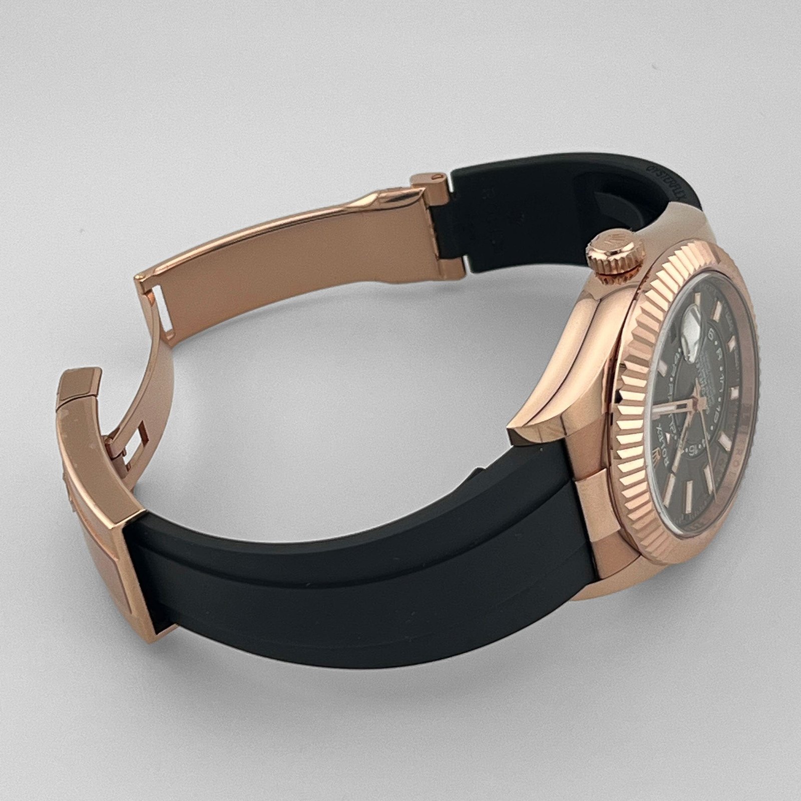 Rolex Sky-Dweller 336235 Rose Gold Slate Rhodium Dial (2023) - Image 7