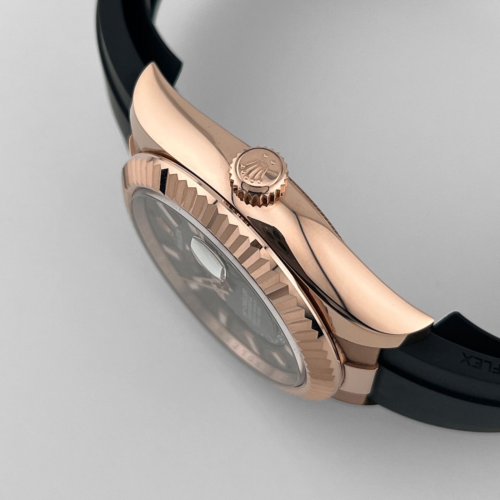 Rolex Sky-Dweller 336235 Rose Gold Slate Rhodium Dial (2023) - Image 4