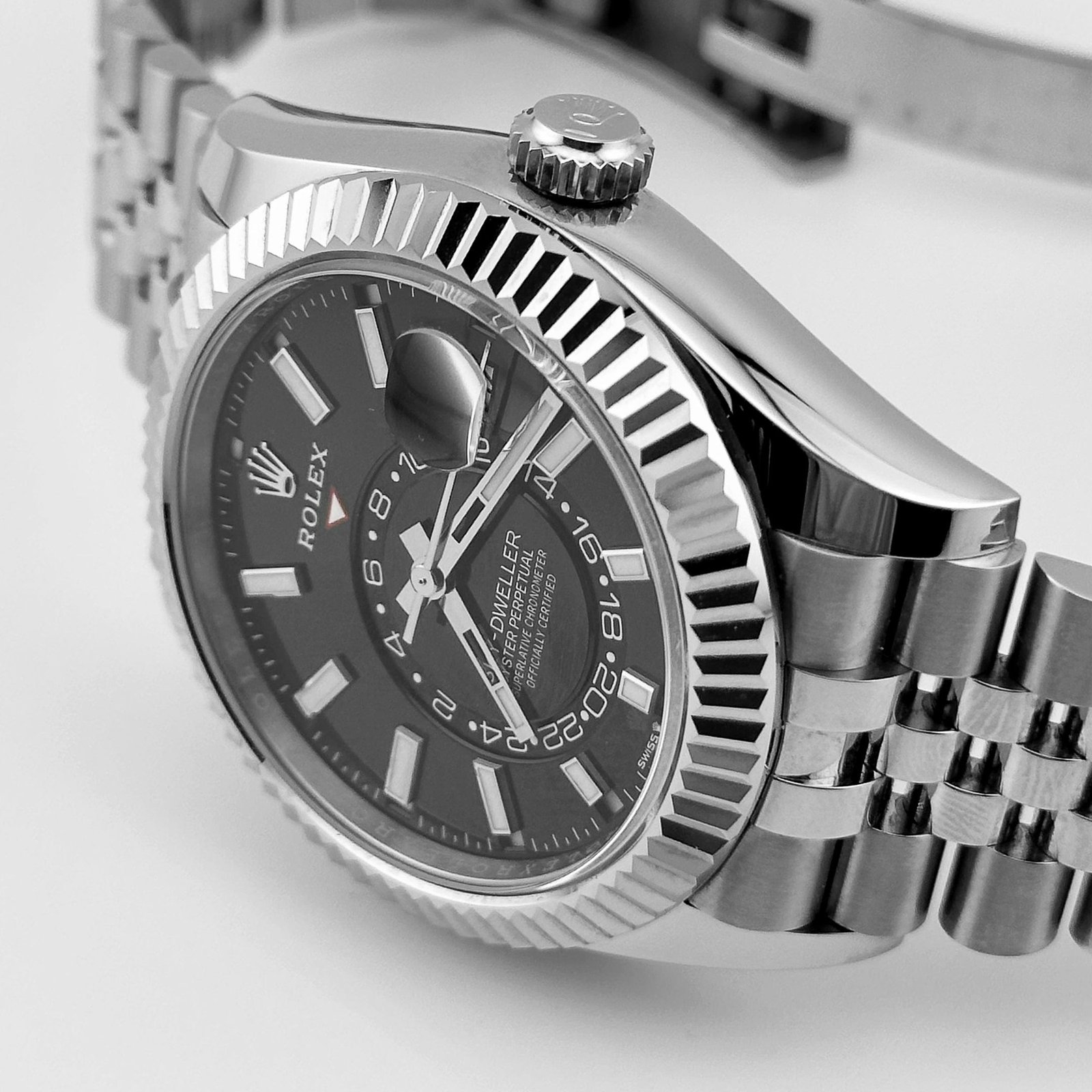 Rolex Sky-Dweller 336934 Stainless Steel Black Dial Jubilee (2025) - Image 3