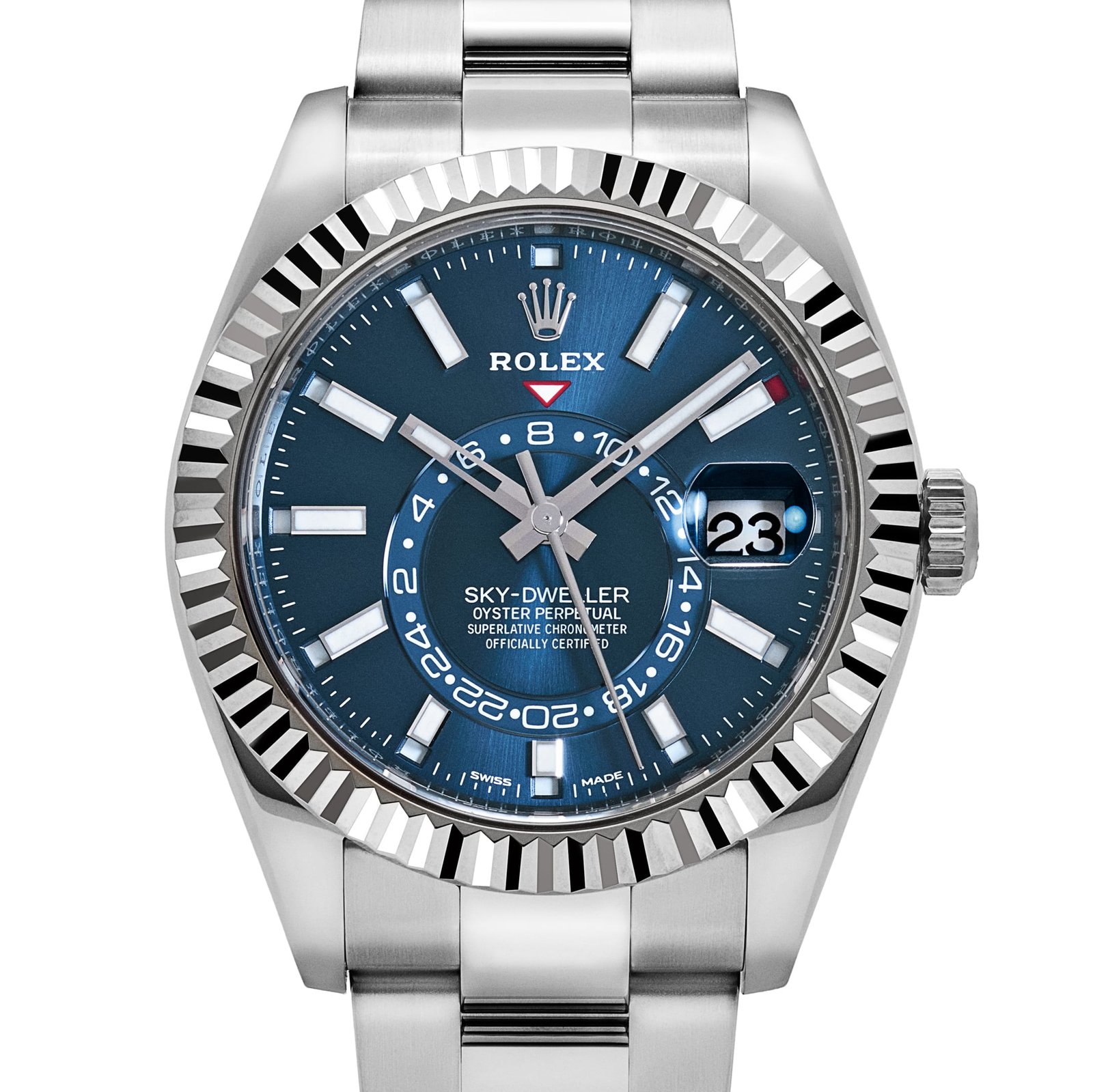 Rolex Sky-Dweller 336934 Stainless Steel Blue Dial Oyster - Image 4