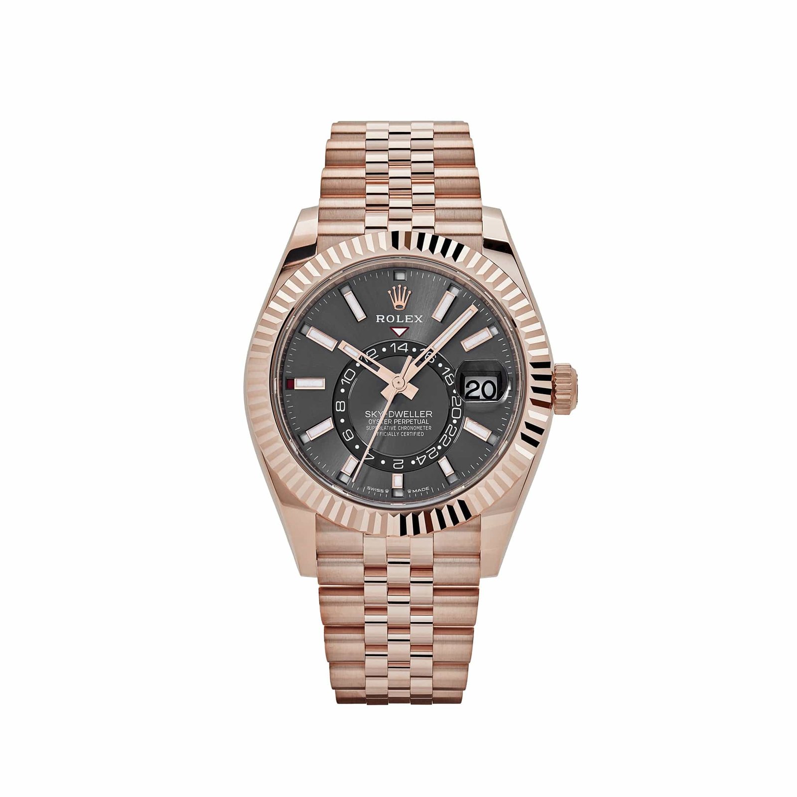 Rolex Sky-Dweller 336935 Rose Gold Slate Dial Jubilee (2026)