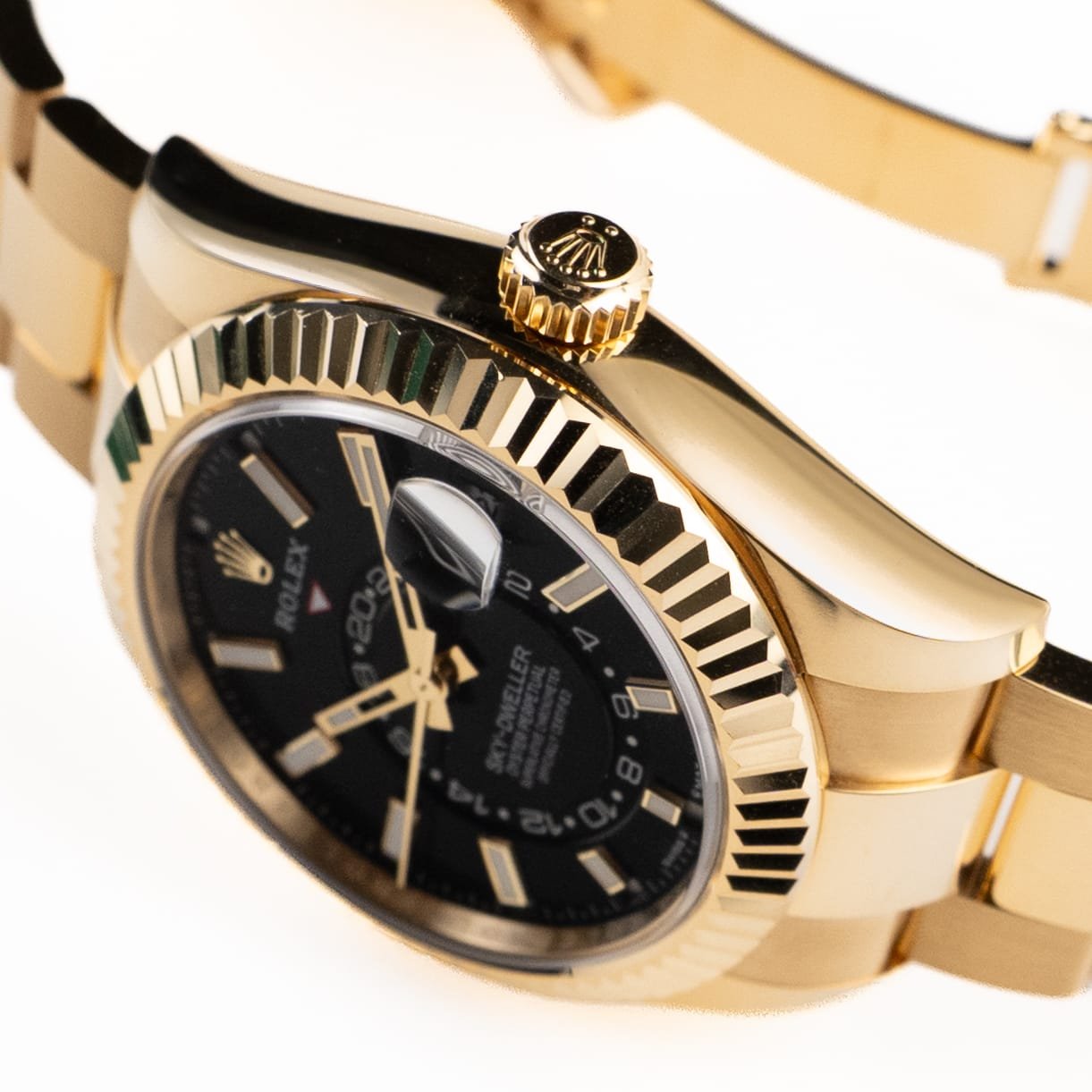 Rolex Sky-Dweller 336938 Yellow Gold Black Dial Oyster (2024) - Image 6