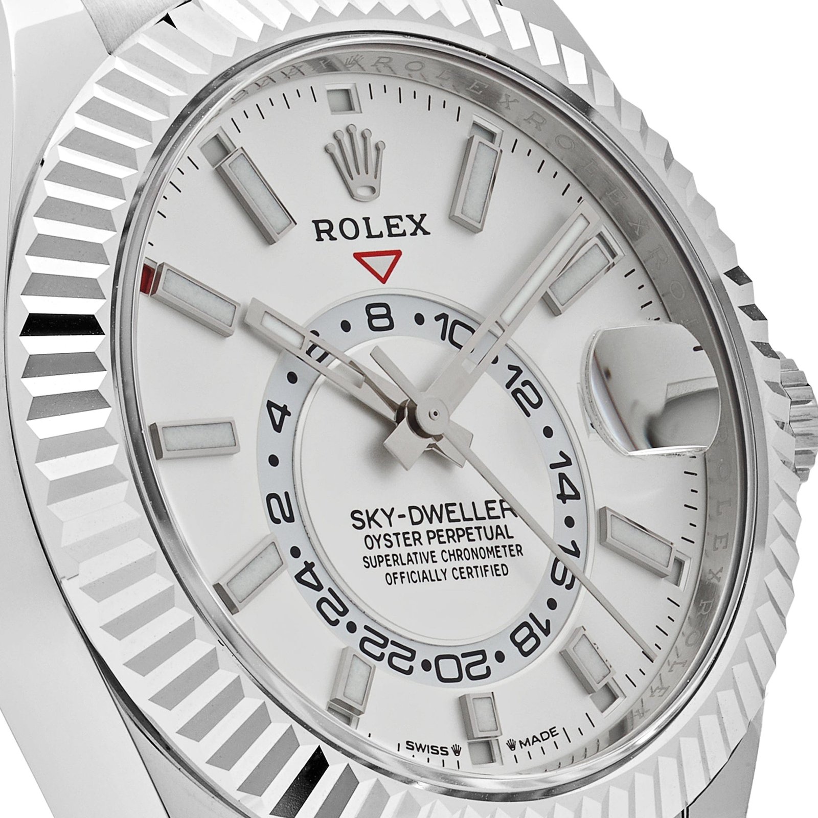Rolex Sky-Dweller 336239 White Gold White Dial Oysterflex (2026) - Image 5