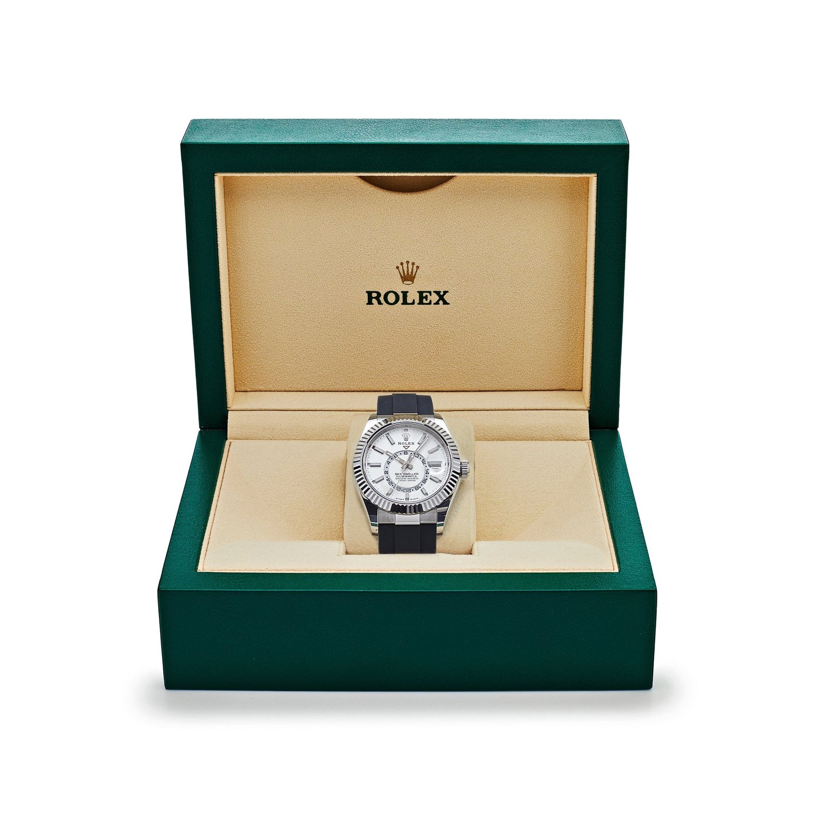 Rolex Sky-Dweller 336239 White Gold White Dial Oysterflex (2026) - Image 7