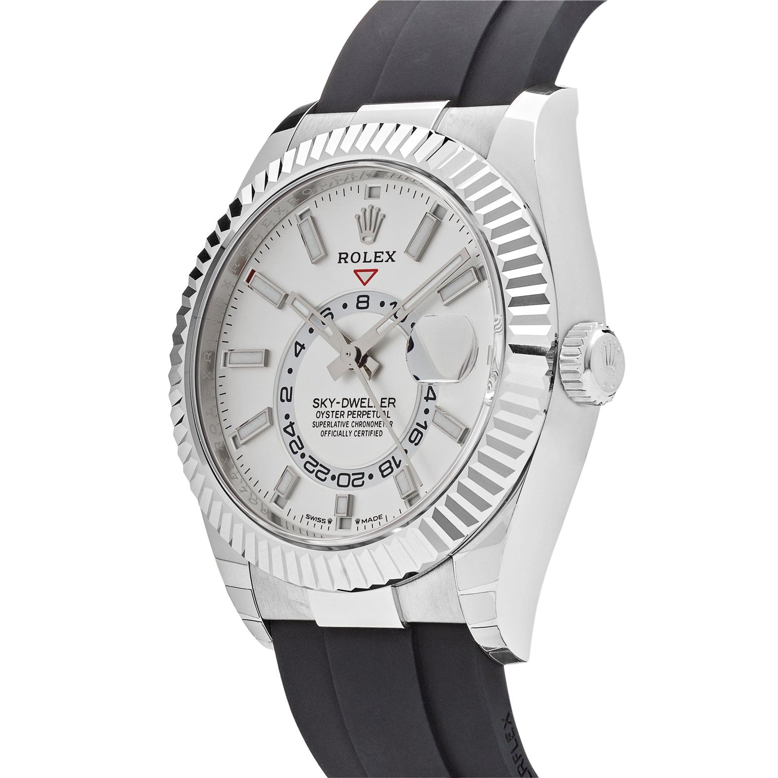 Rolex Sky-Dweller 336239 White Gold White Dial Oysterflex (2026) - Image 3