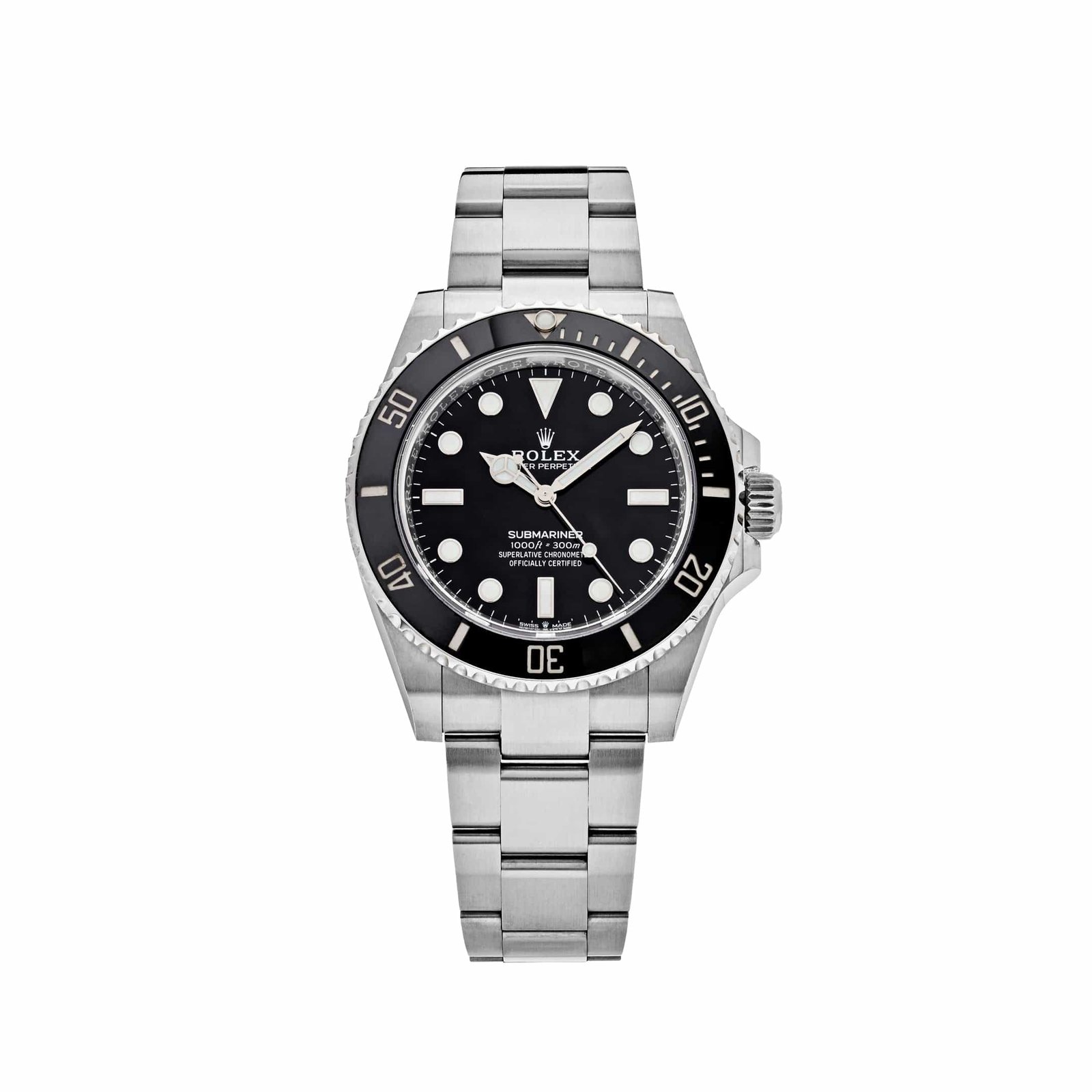 Rolex Submariner No Date 124060 Stainless Steel Black Dial