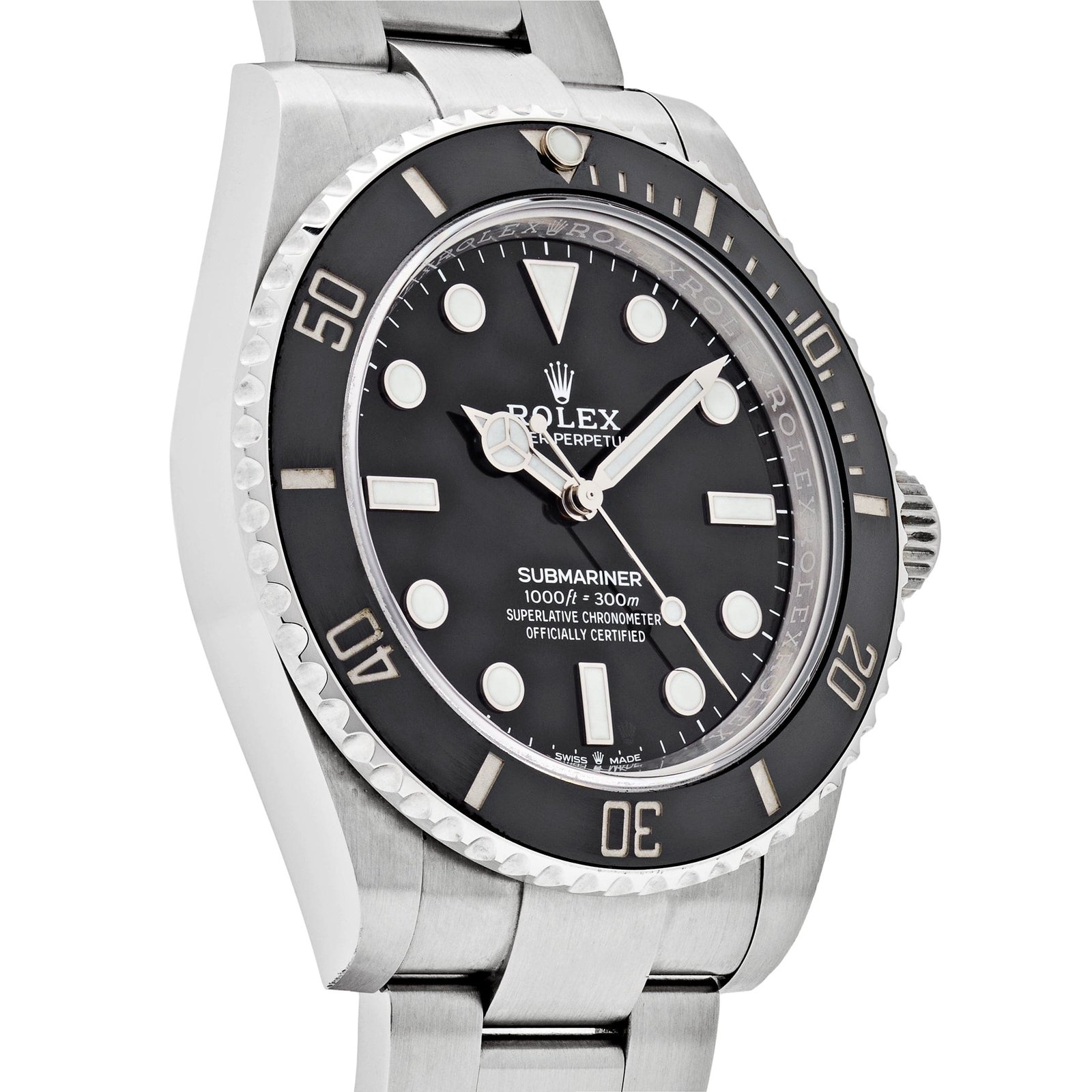 Rolex Submariner No Date 124060 Stainless Steel Black Dial - Image 4