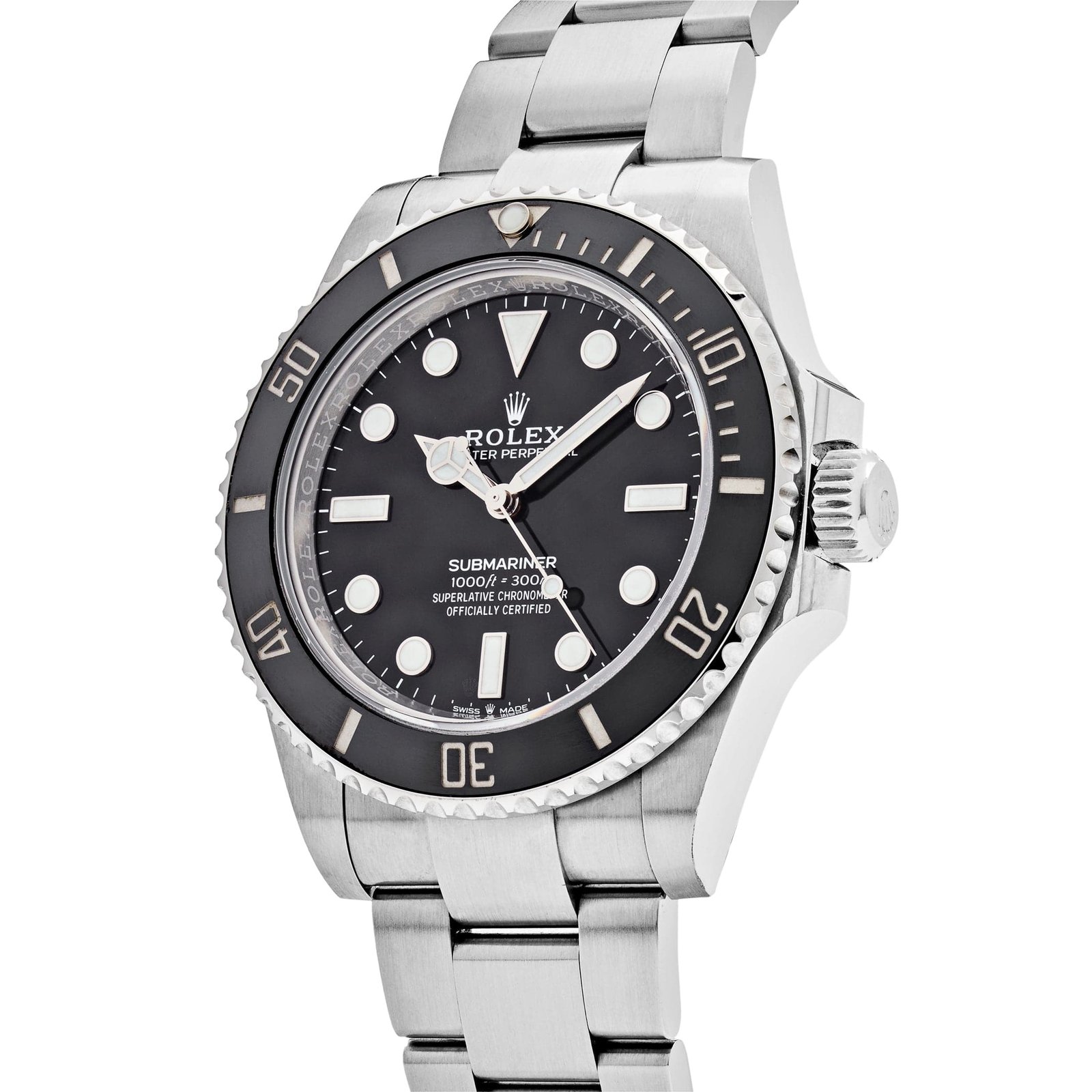Rolex Submariner No Date 124060 Stainless Steel Black Dial - Image 3