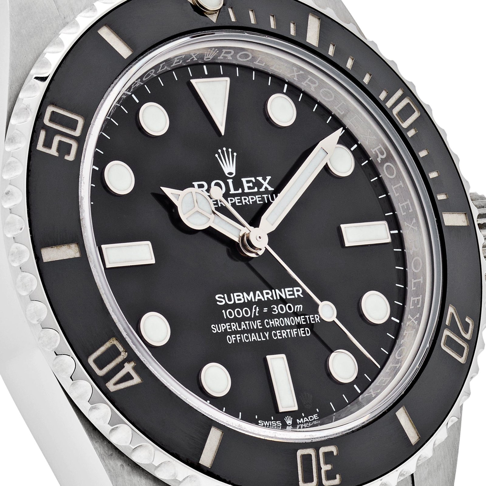 Rolex Submariner No Date 124060 Stainless Steel Black Dial - Image 5