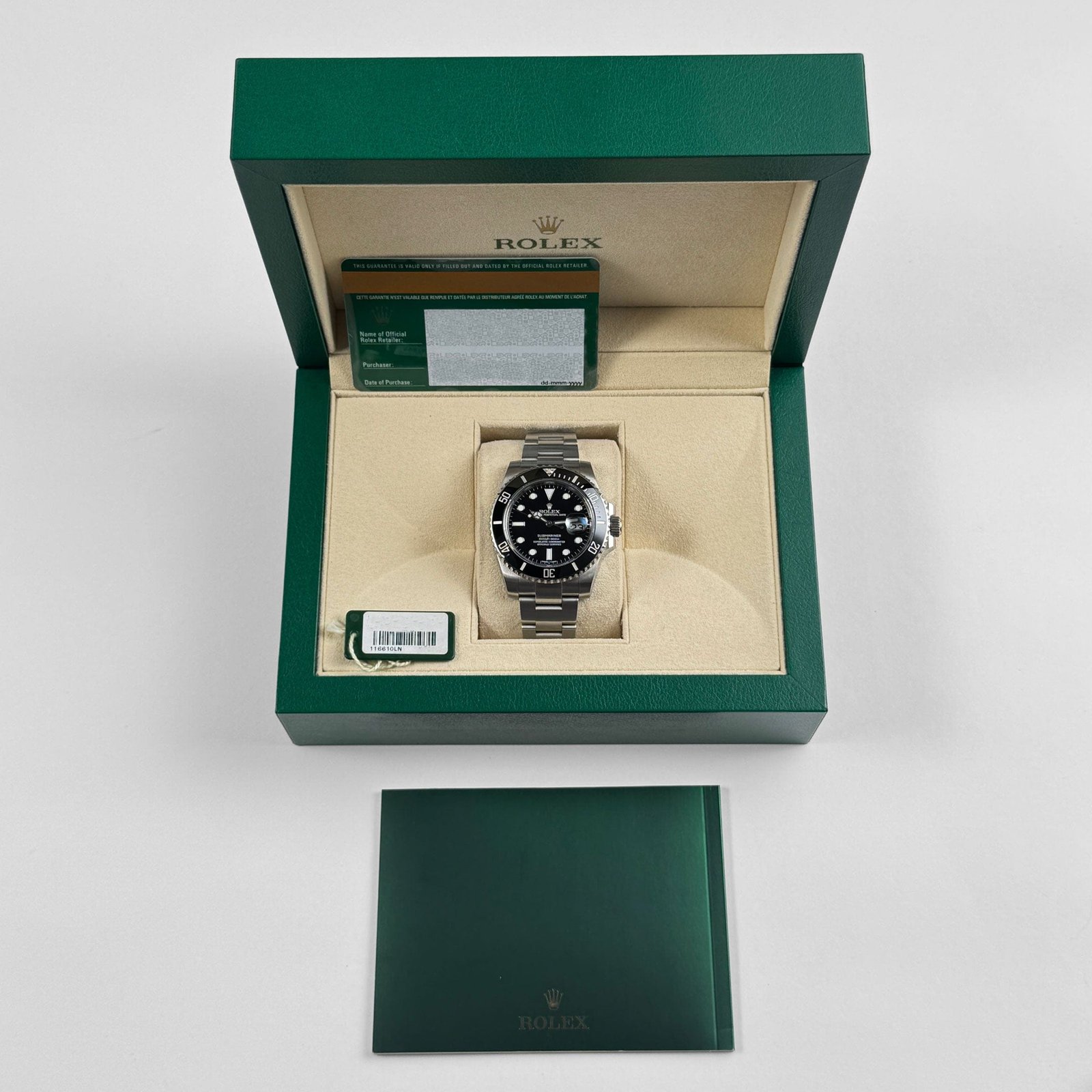Rolex Submariner Date 116610LN Stainless Steel Black Dial (2015) - Image 12