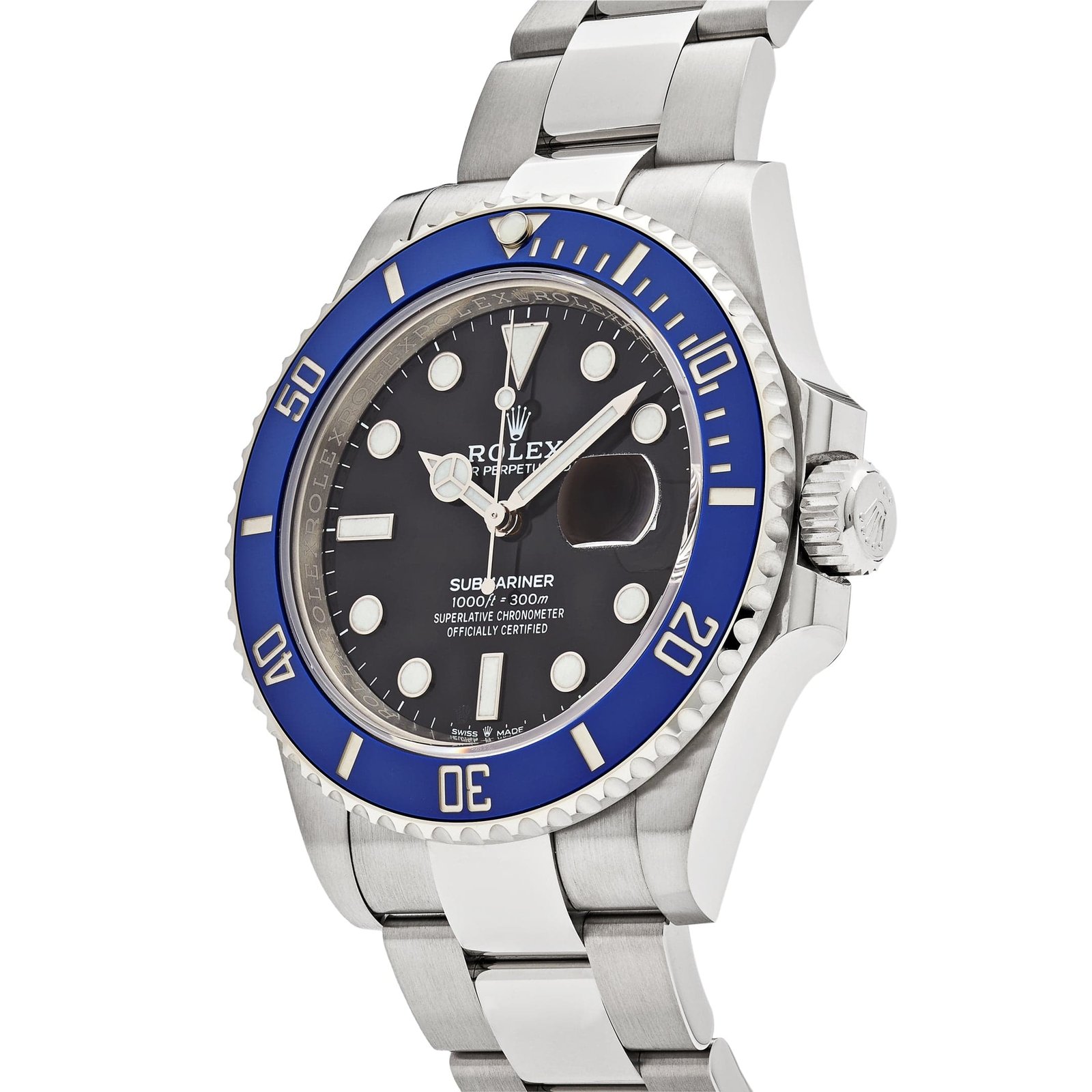 Rolex Submariner Date 126619LB 'Cookie Monster' White Gold Black Dial Blue Bezel (2025) - Image 3