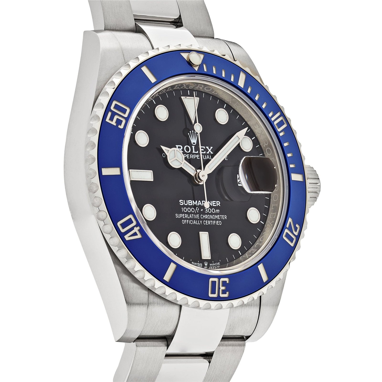 Rolex Submariner Date 126619LB 'Cookie Monster' White Gold Black Dial Blue Bezel (2025) - Image 4