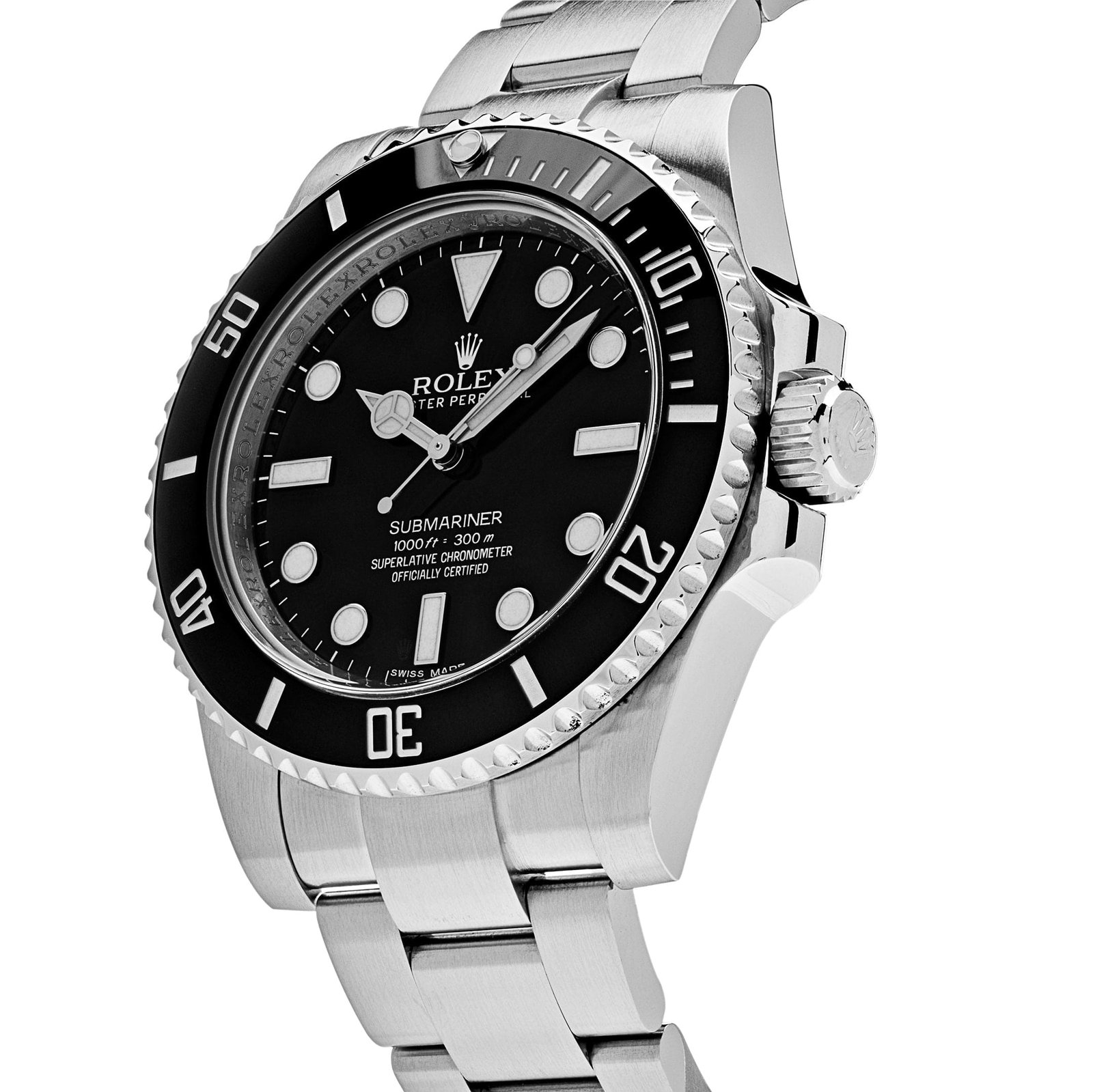 Rolex Submariner No Date 114060 Stainless Steel Black Dial - Image 2