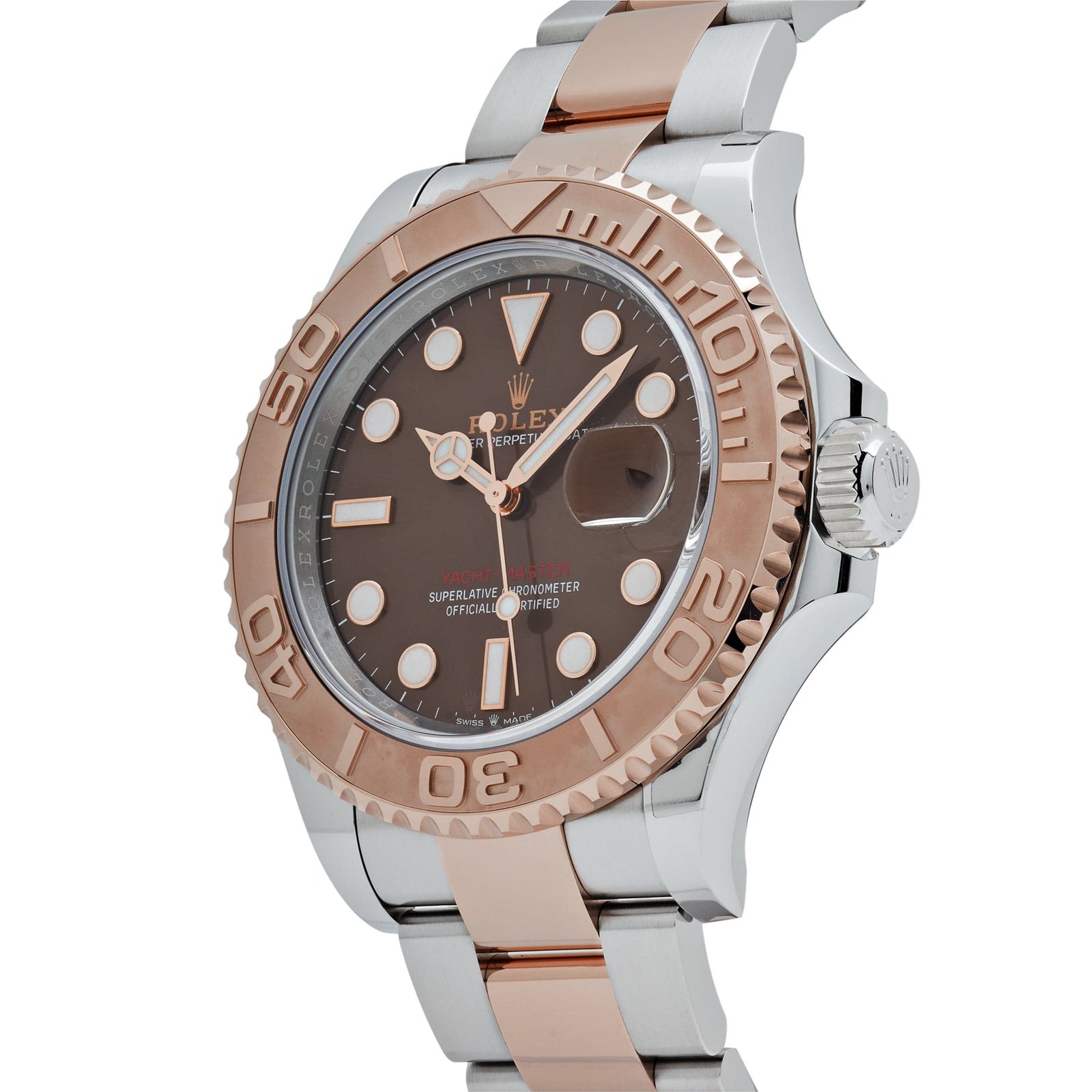 Rolex Yacht-Master 40 126621 Stainless Steel Rose Gold Chocolate Dial (2026) - Image 3