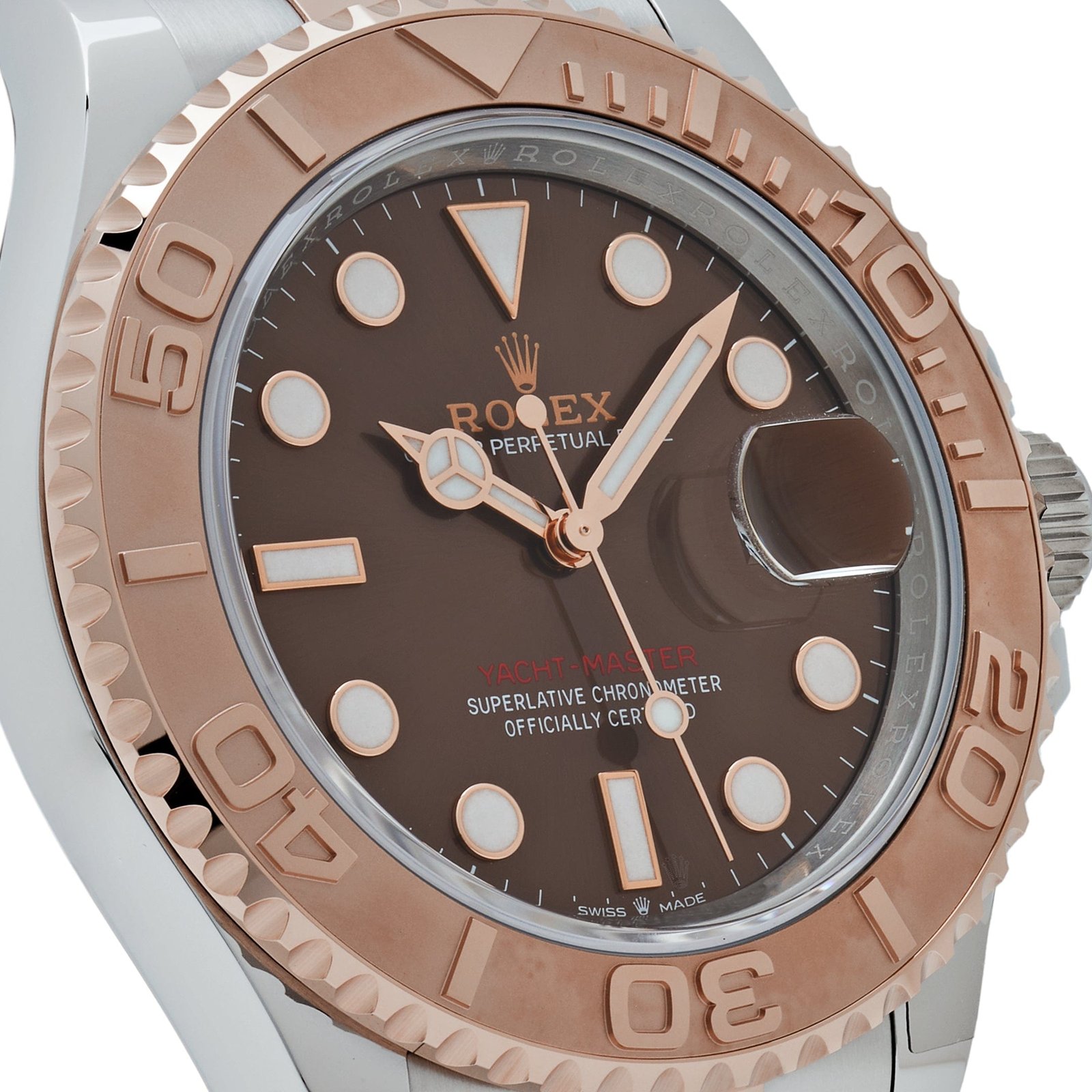 Rolex Yacht-Master 40 126621 Stainless Steel Rose Gold Chocolate Dial (2026) - Image 4