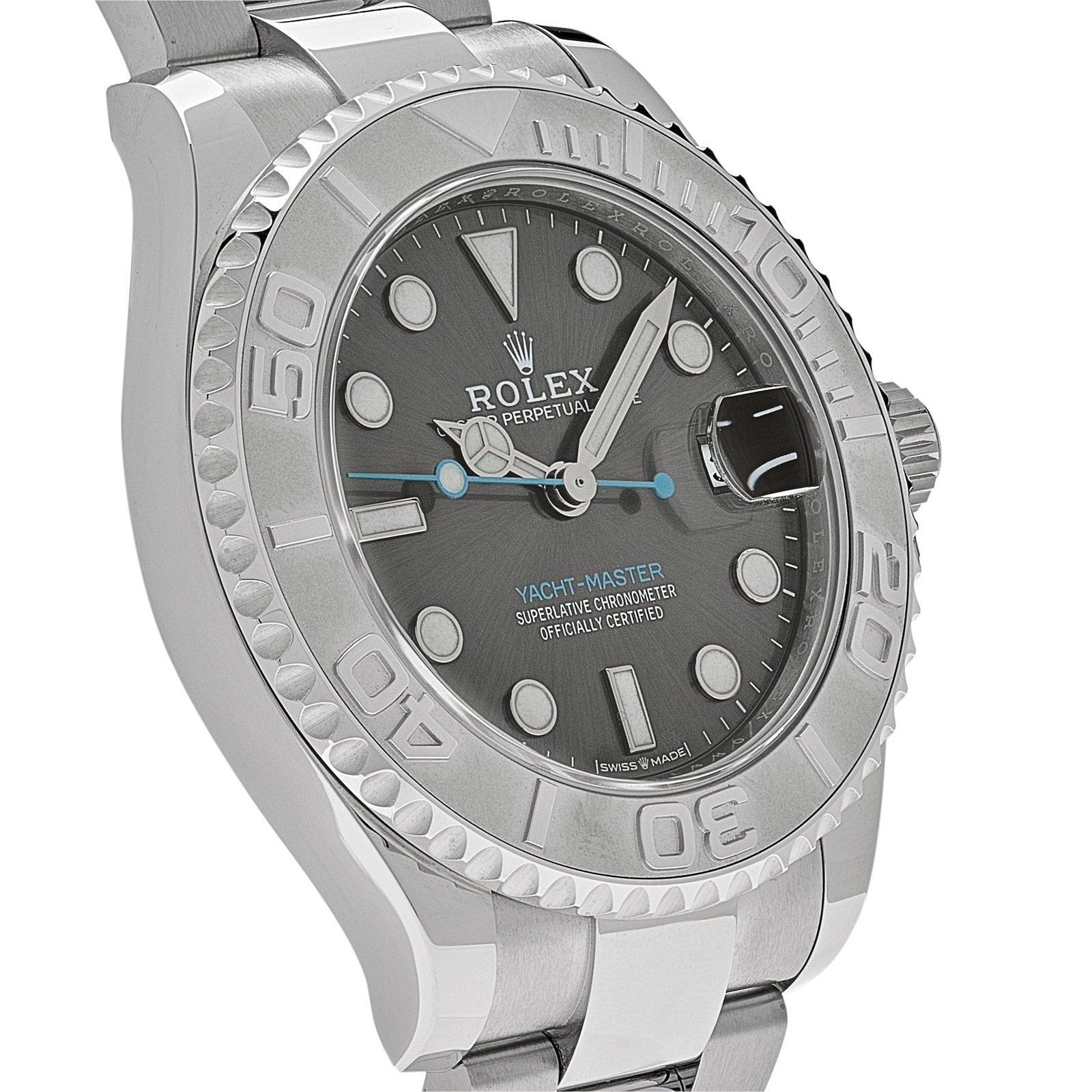 Rolex Yacht-Master 37 268622 Stainless Steel/Platinum Rhodium Dial (2022) - Image 5