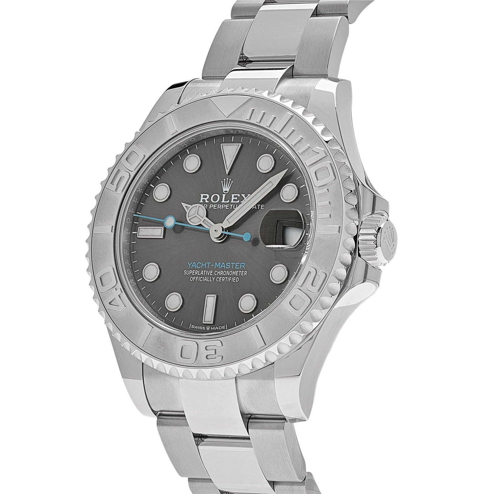Rolex Yacht-Master 37 268622 Stainless Steel/Platinum Rhodium Dial (2022) - Image 6
