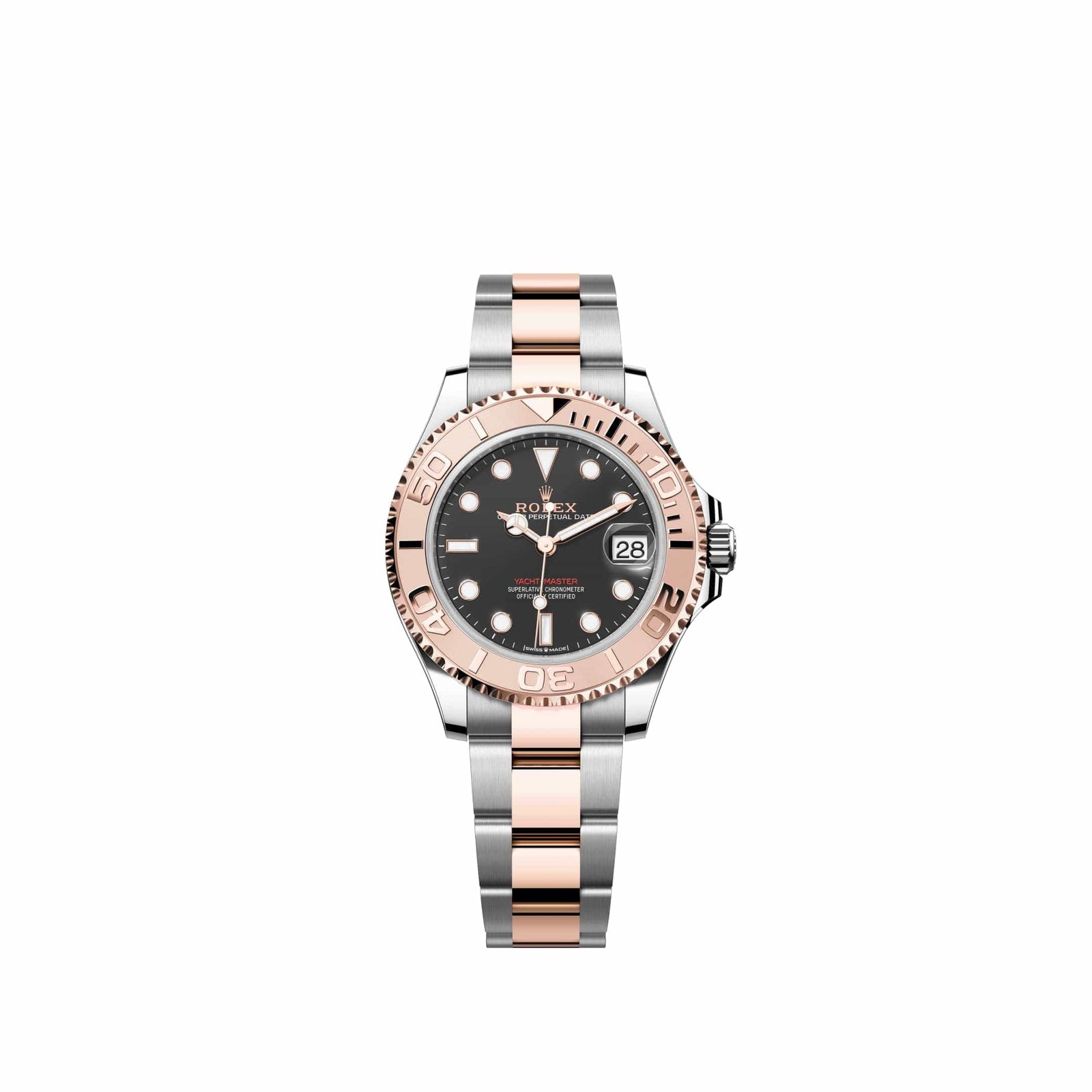 Rolex Yacht-Master 37 268621 Rose Gold Stainless Steel Black Dial Oyster (2026)