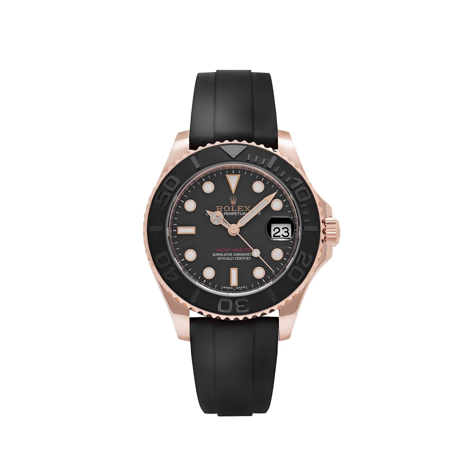 Rolex Yacht-Master 37 268655 Rose Gold Black Dial (2017)