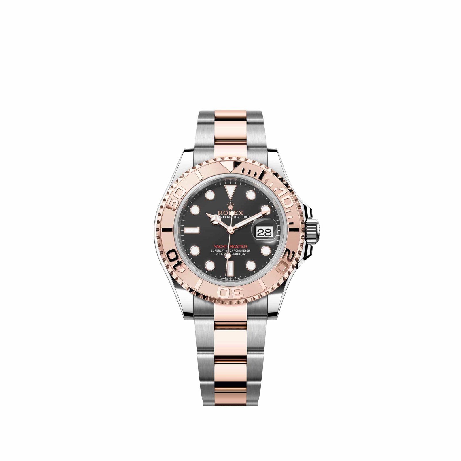 Rolex Yacht-Master 40 126621 Rose Gold Stainless Steel Black Dial Oyster (2026)