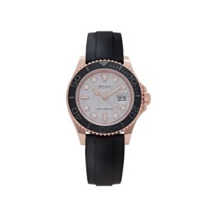 Rolex Yacht-Master 40 126655 Rose Gold Pave Diamond Dial